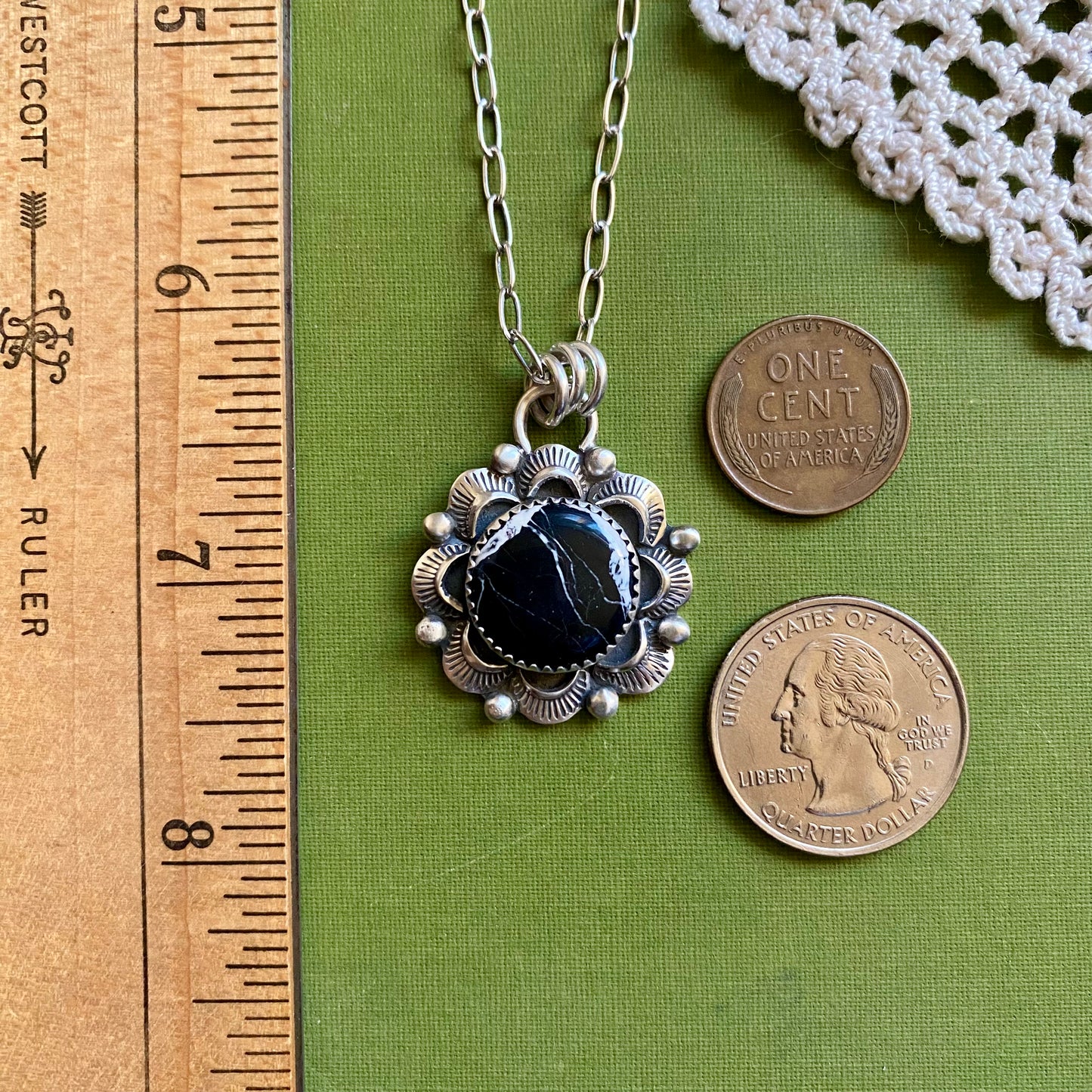 White Buffalo Pendant