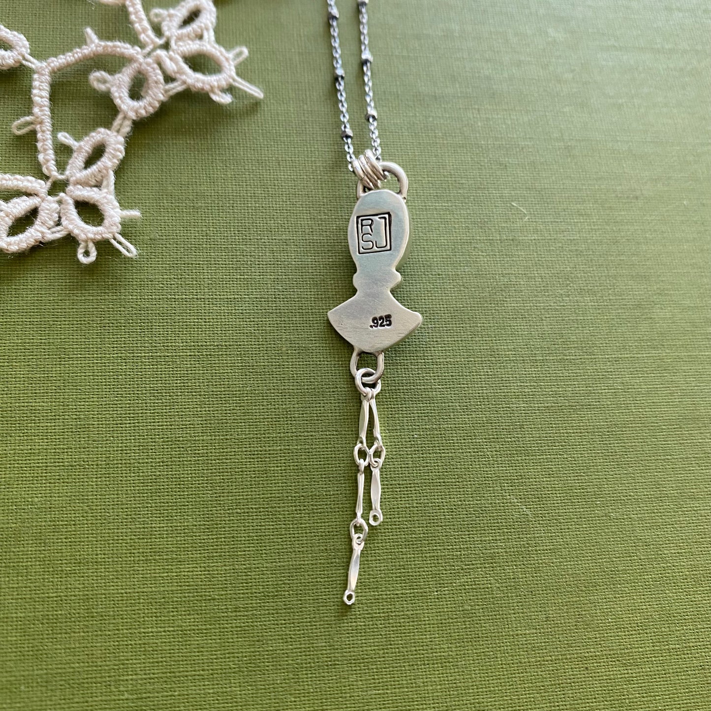 Golden Hills Turquoise Pendant
