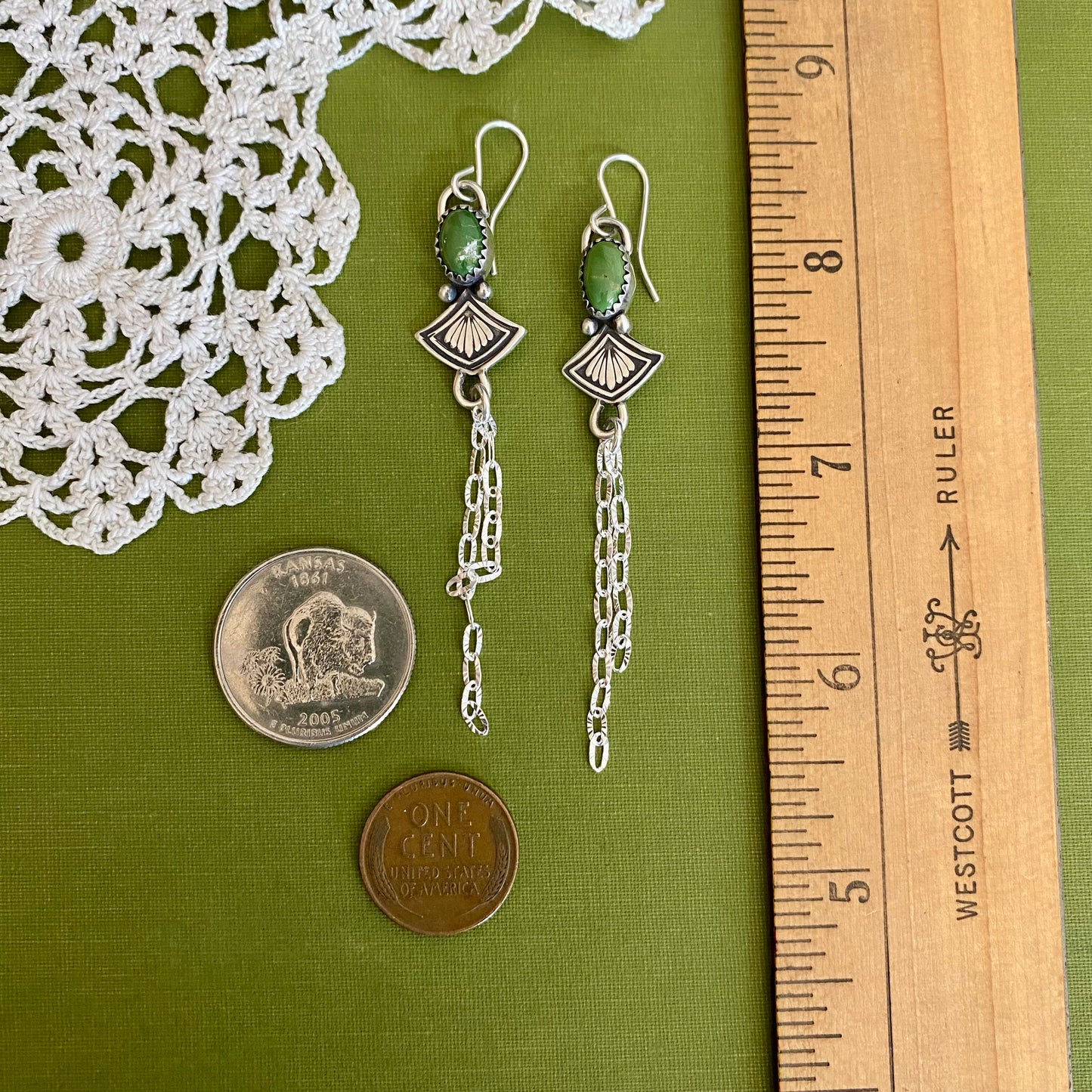 Sonoran Mountain Turquoise Earrings