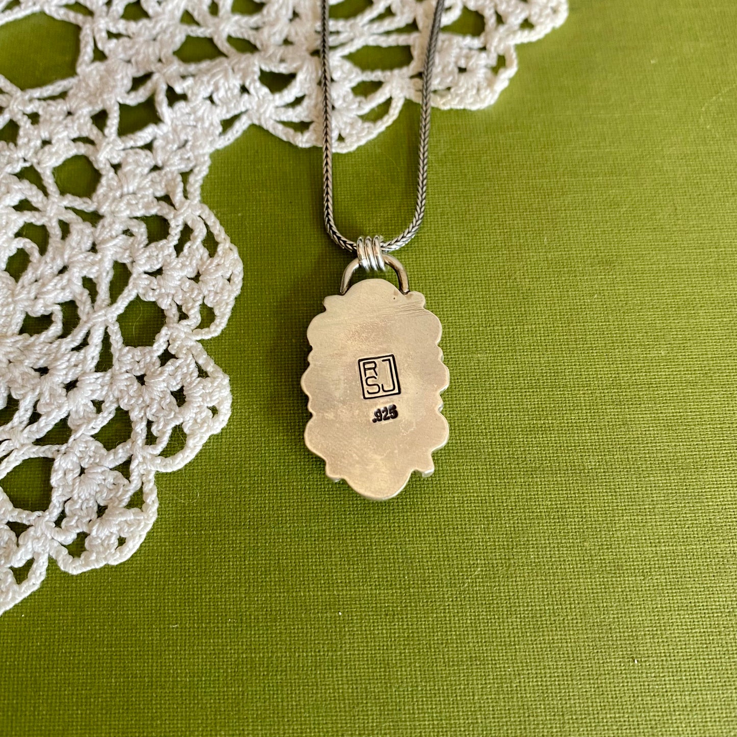 Pilot Mountain Turquoise Pendant