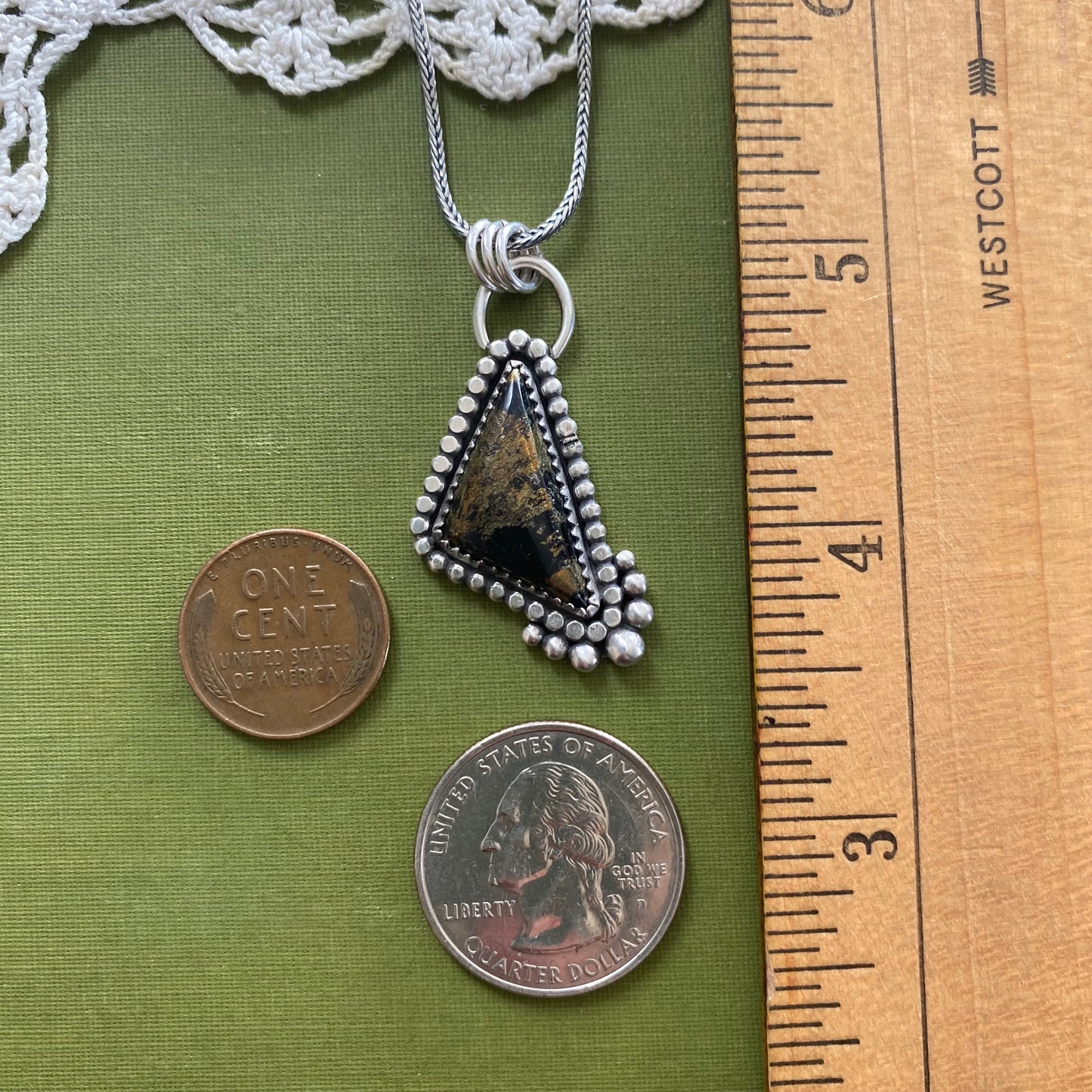 Chalcopyrite Pendant