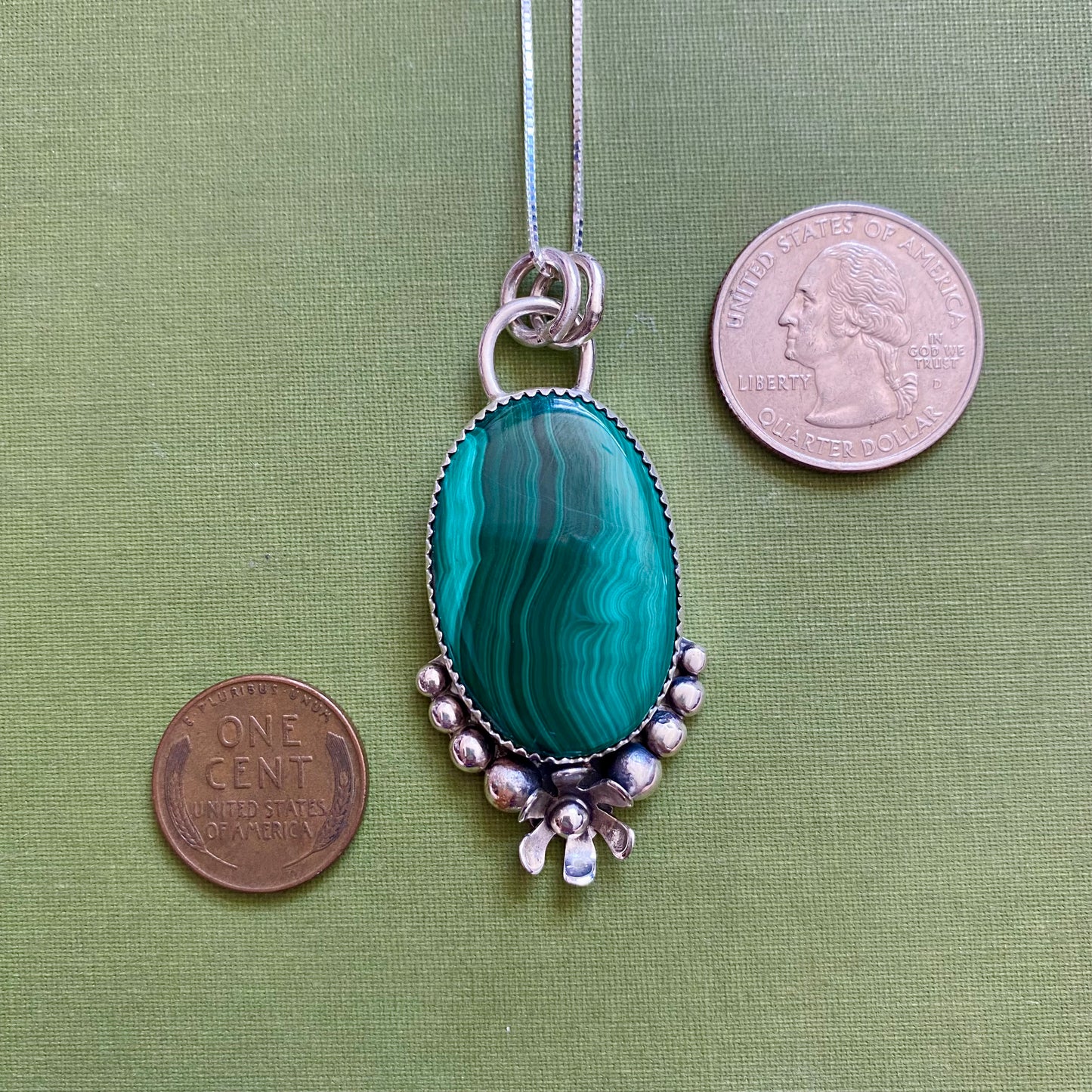 Malachite Pendant