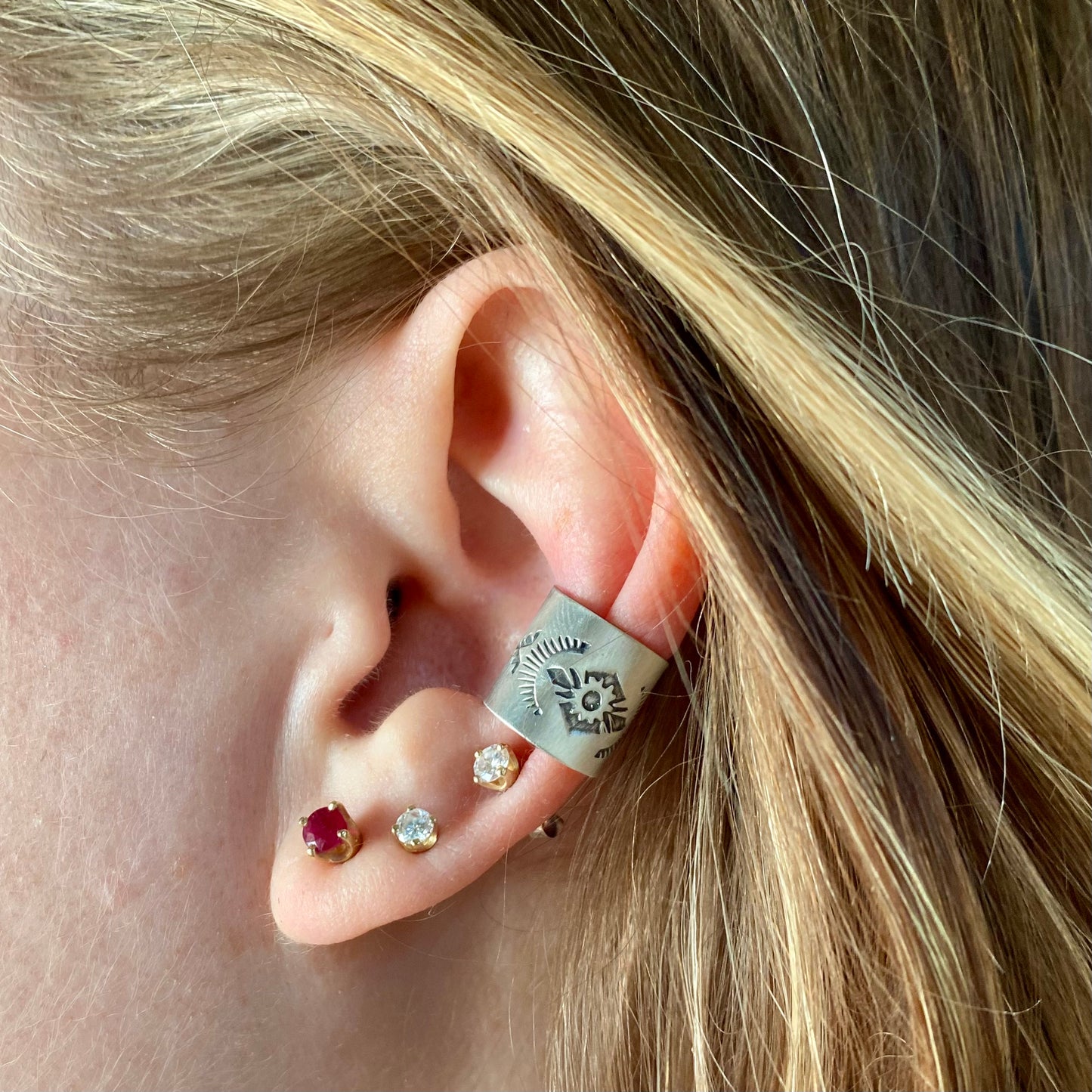 Sterling Silver Ear Cuff #2