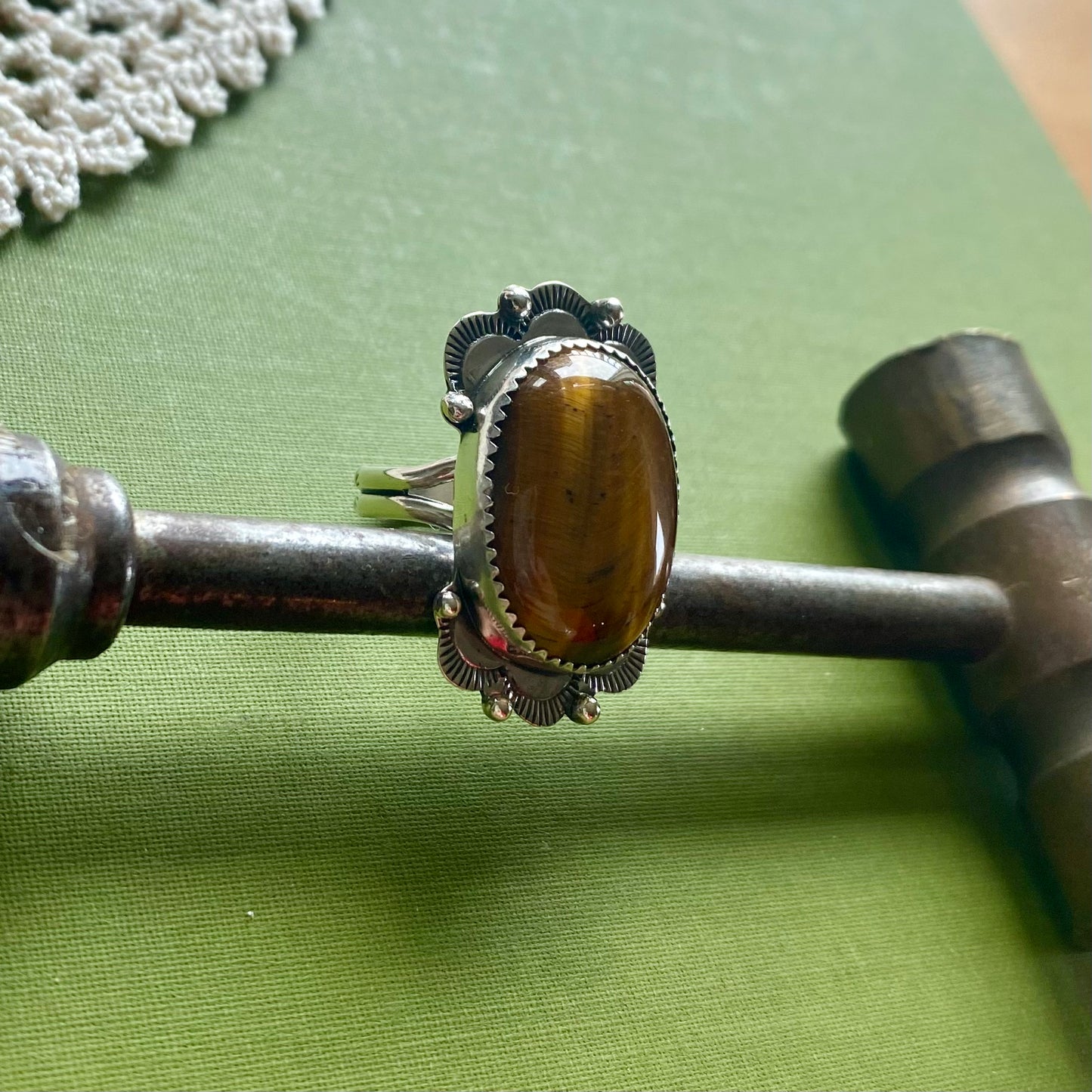 Tiger's Eye Ring