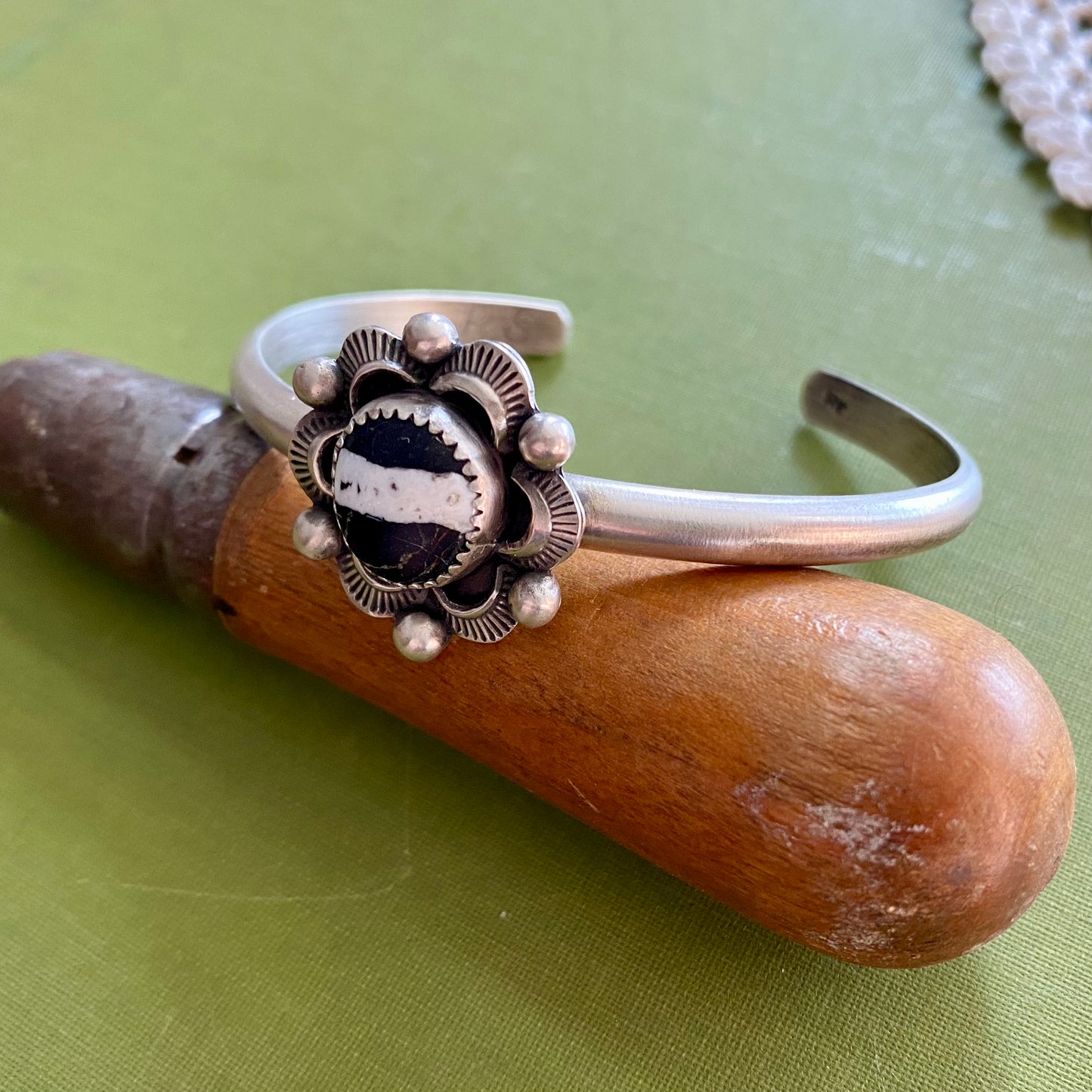 White Buffalo Cuff Bracelet