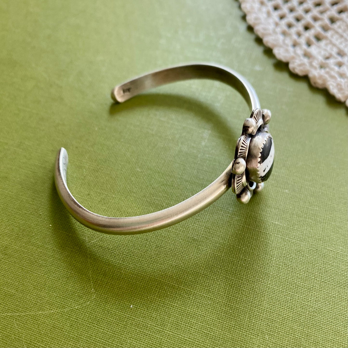 White Buffalo Cuff Bracelet