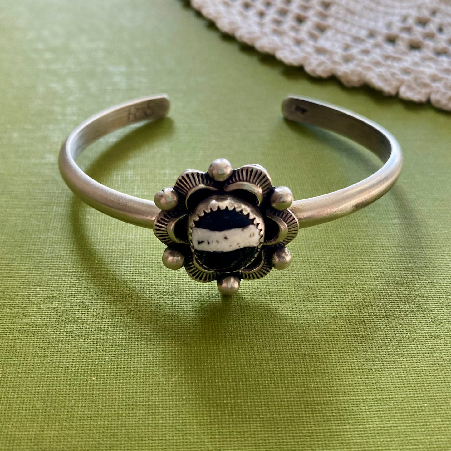 White Buffalo Cuff Bracelet