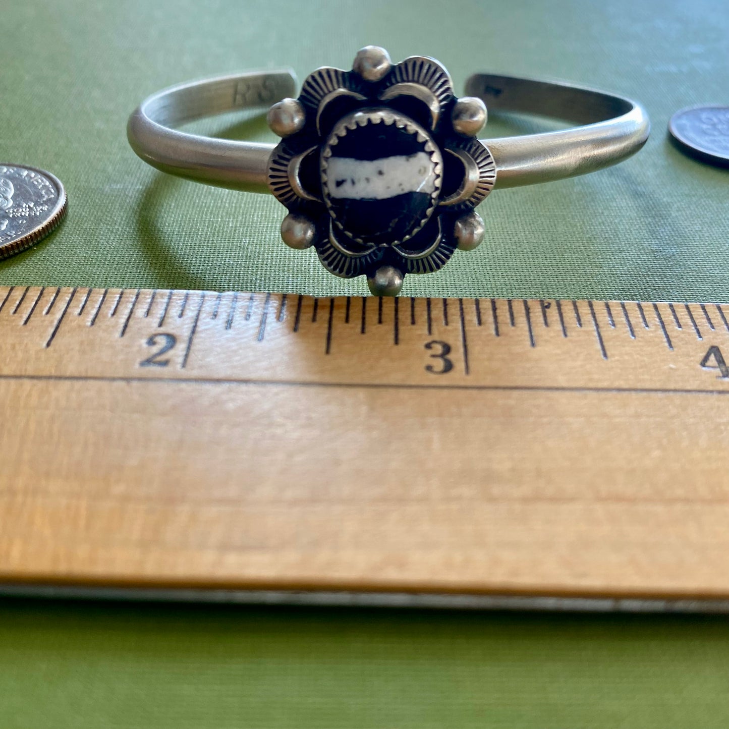 White Buffalo Cuff Bracelet