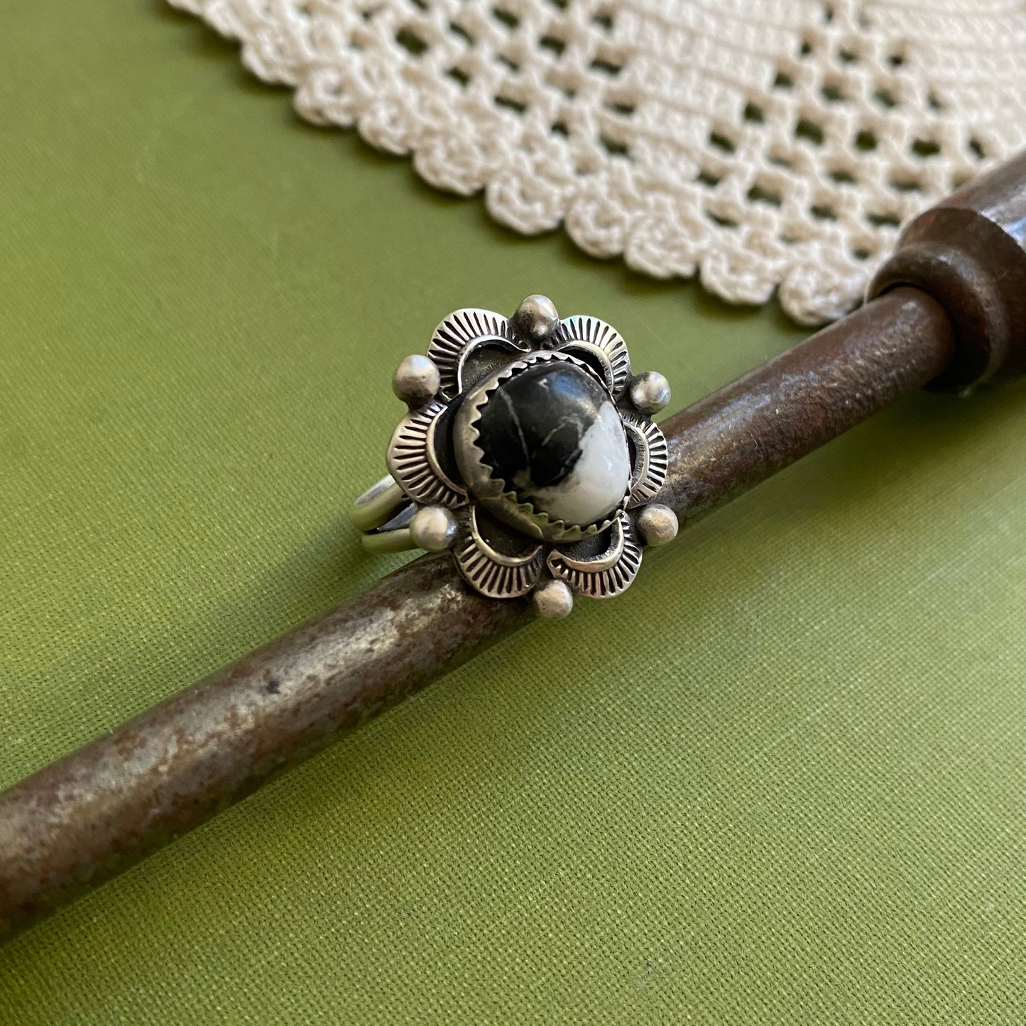White Buffalo Ring