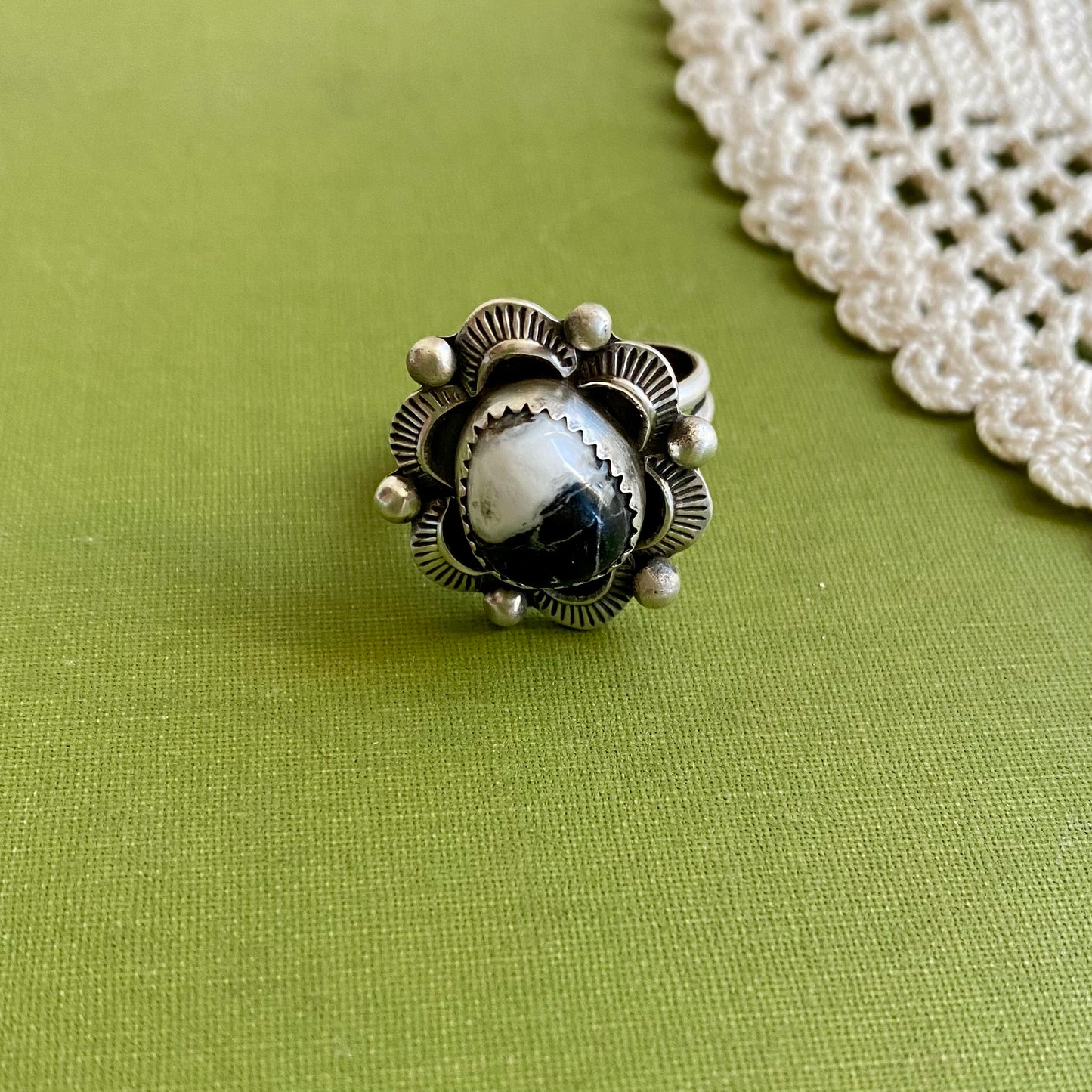 White Buffalo Ring