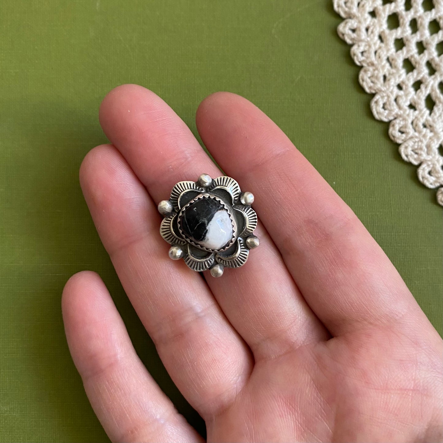 White Buffalo Ring