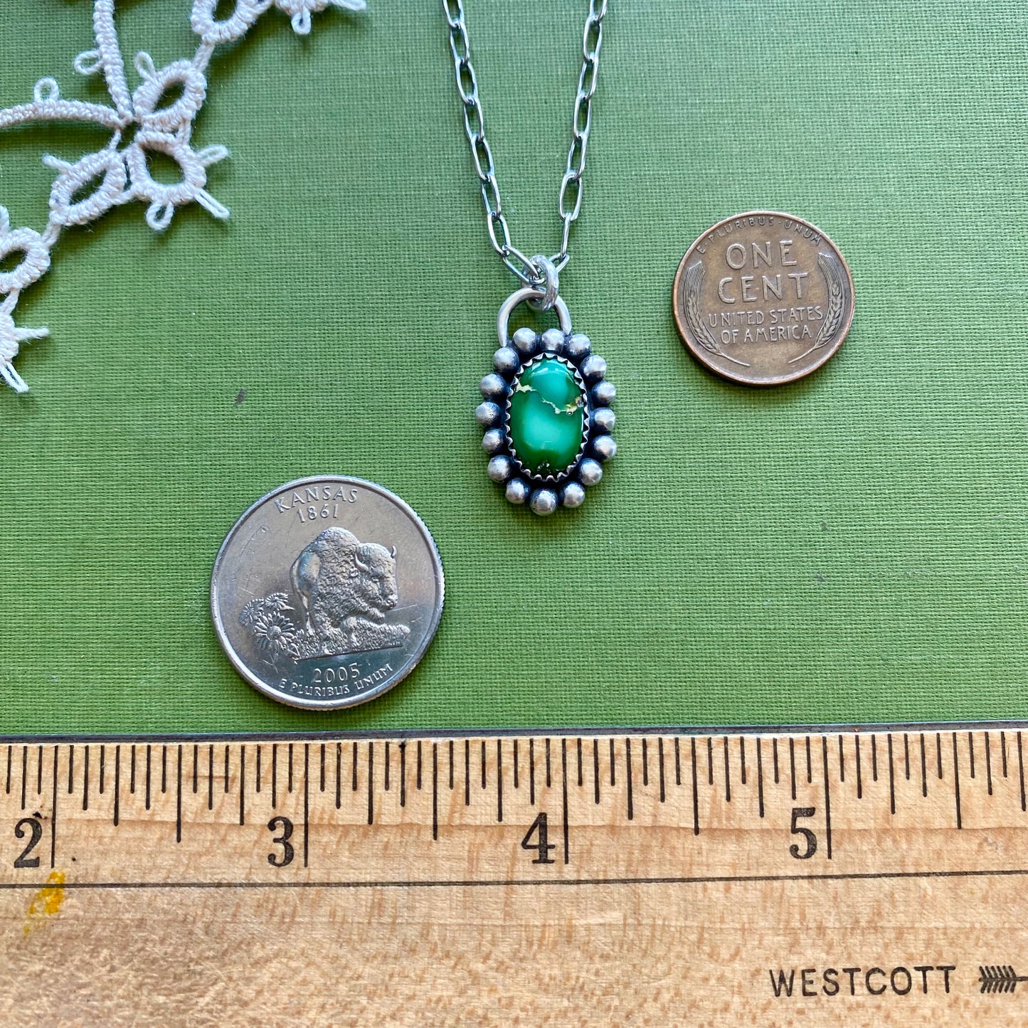 Sonoran Mountain Turquoise Pendant