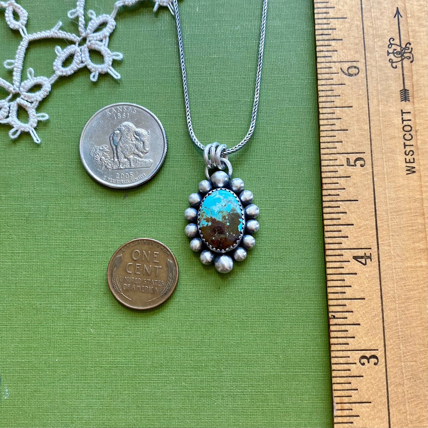 #8 Turquoise Pendant