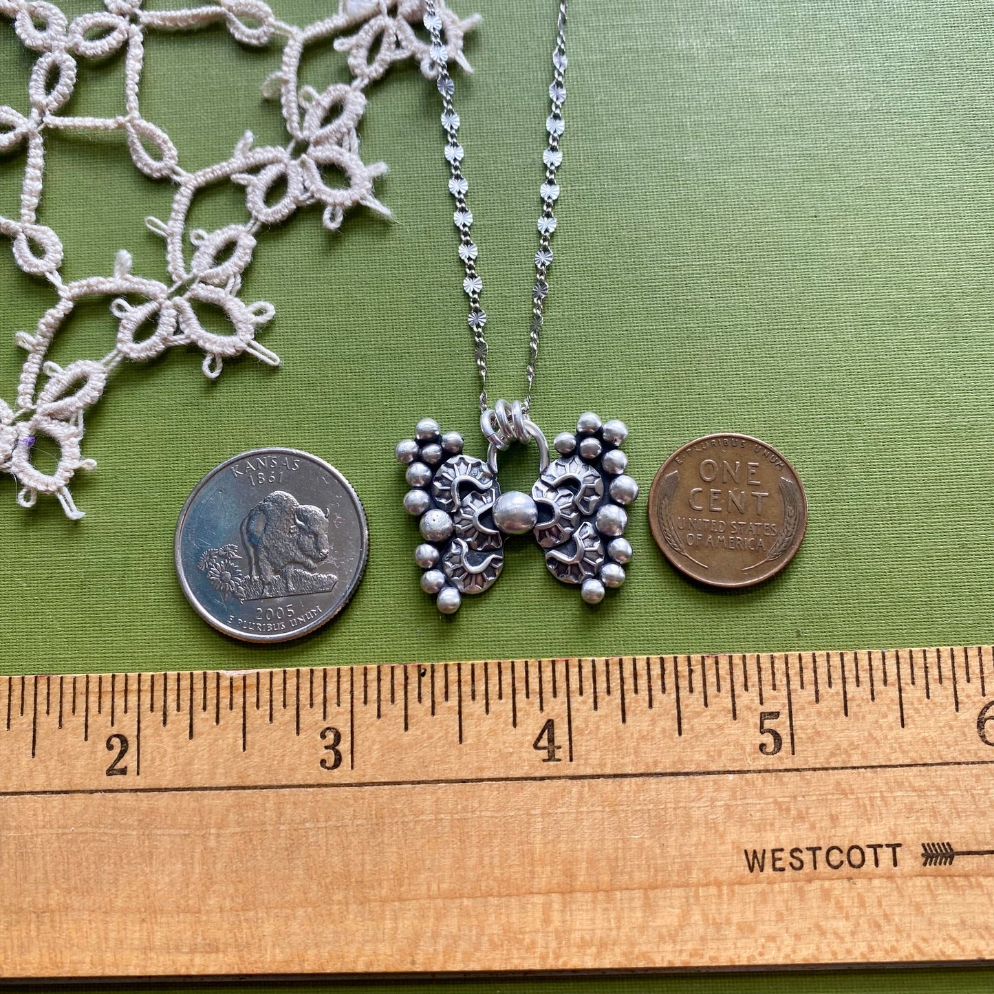 Sterling Silver Butterfly Pendant