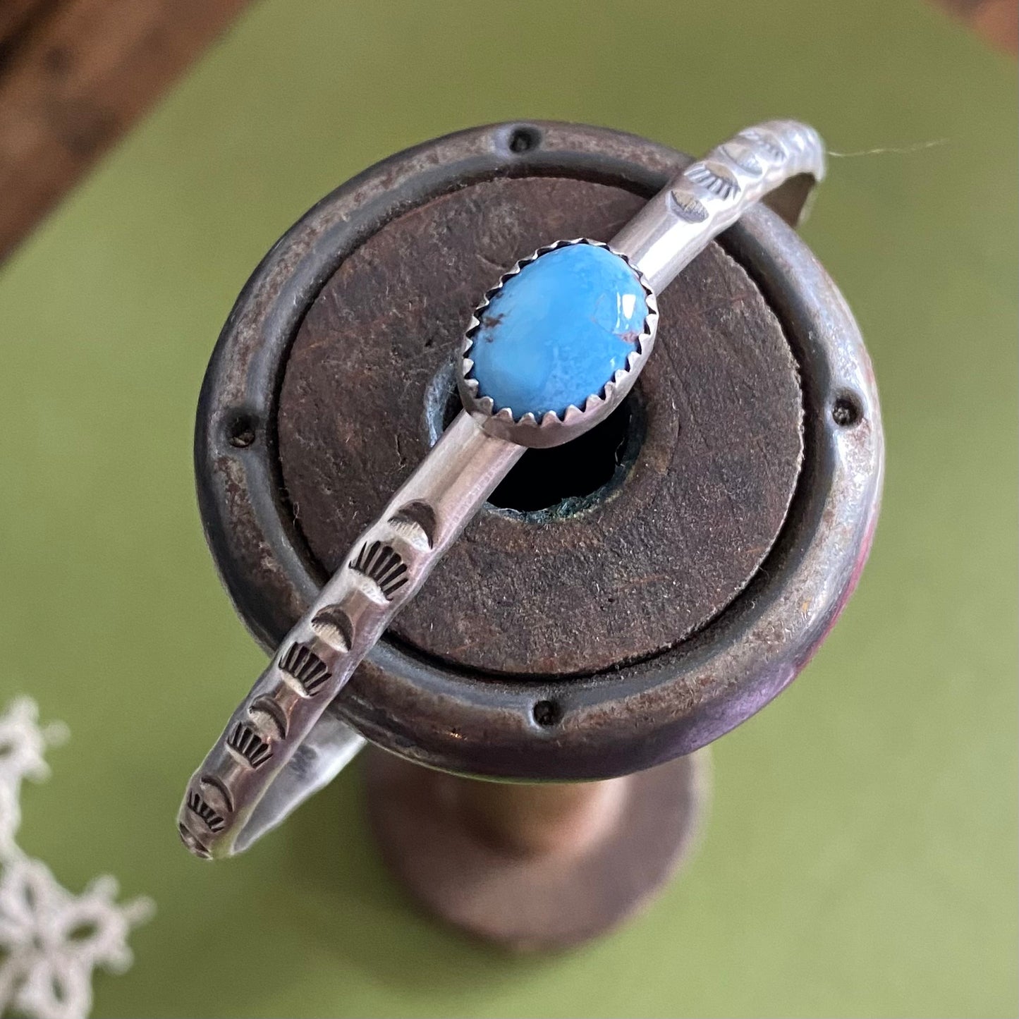 Golden Hills Turquoise Cuff Bracelet