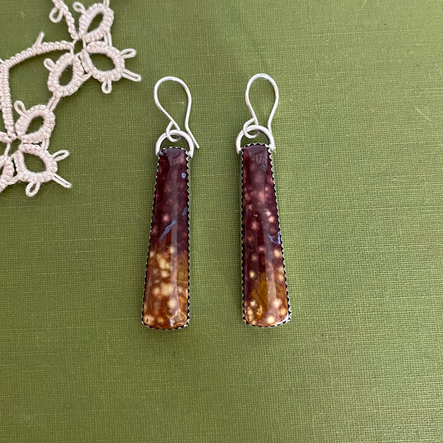 Jasper Earrings