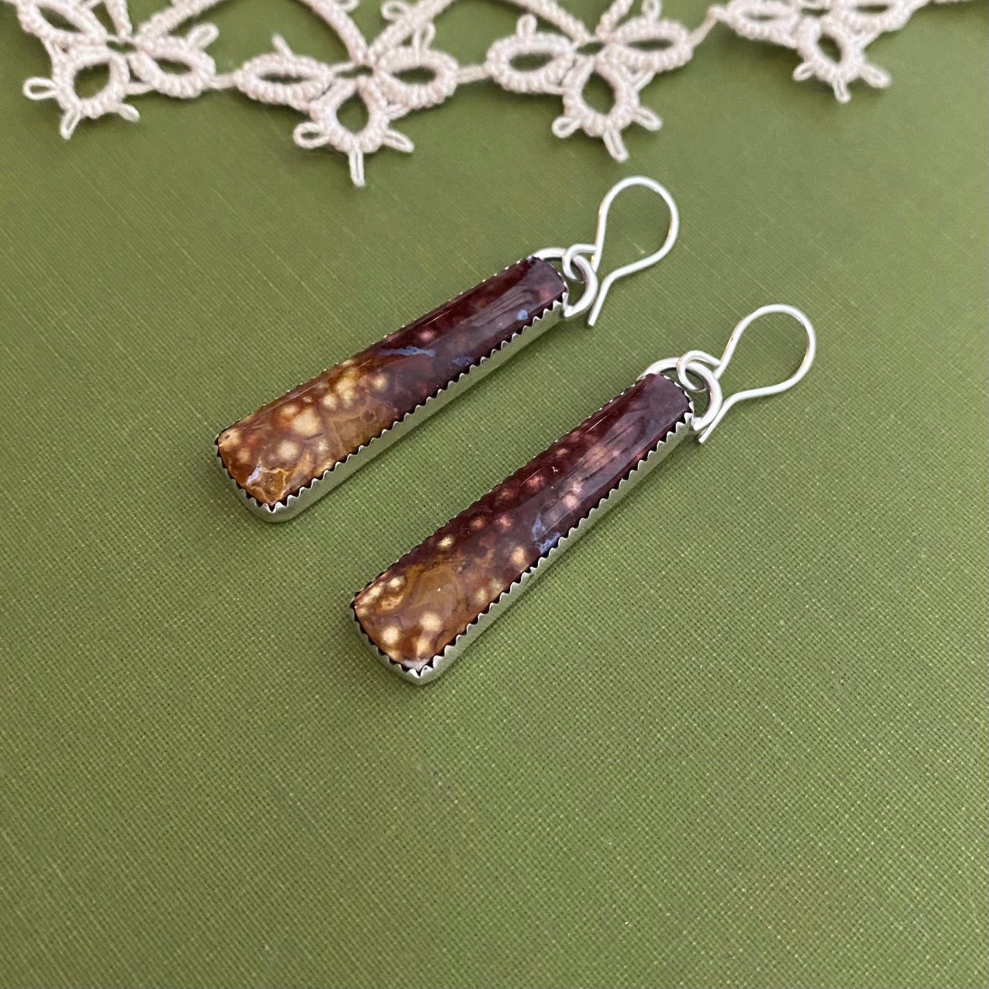 Jasper Earrings