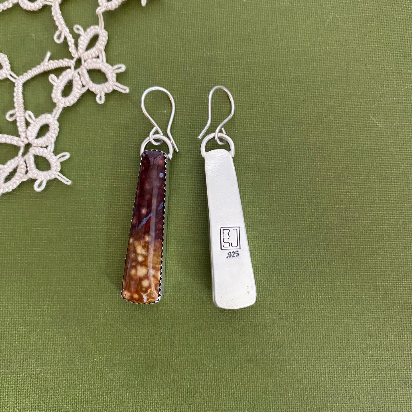 Jasper Earrings