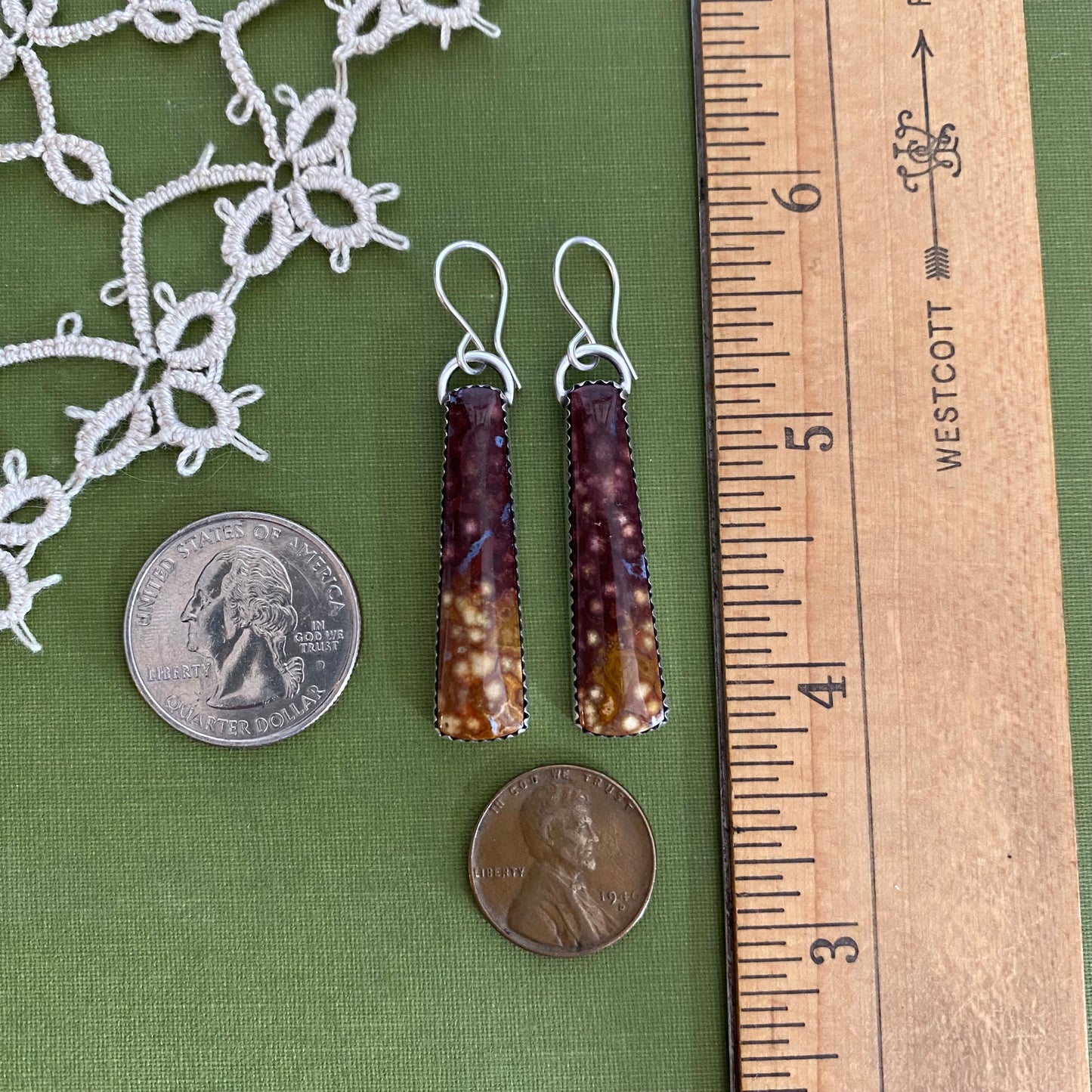 Jasper Earrings