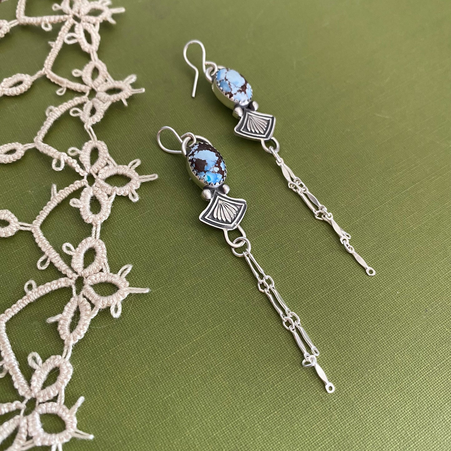 Golden Hills Turquoise Earrings