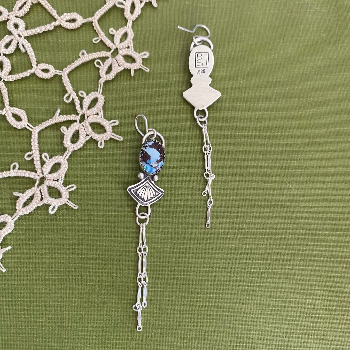 Golden Hills Turquoise Earrings