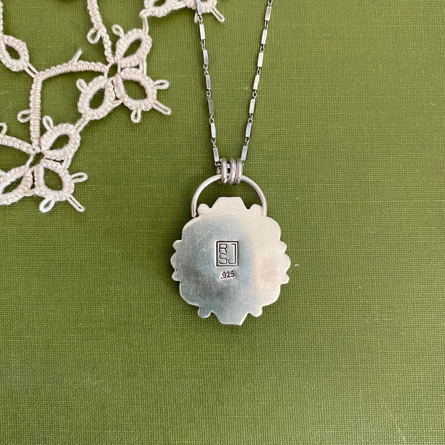 Pilot Mountain Turquoise Pendant