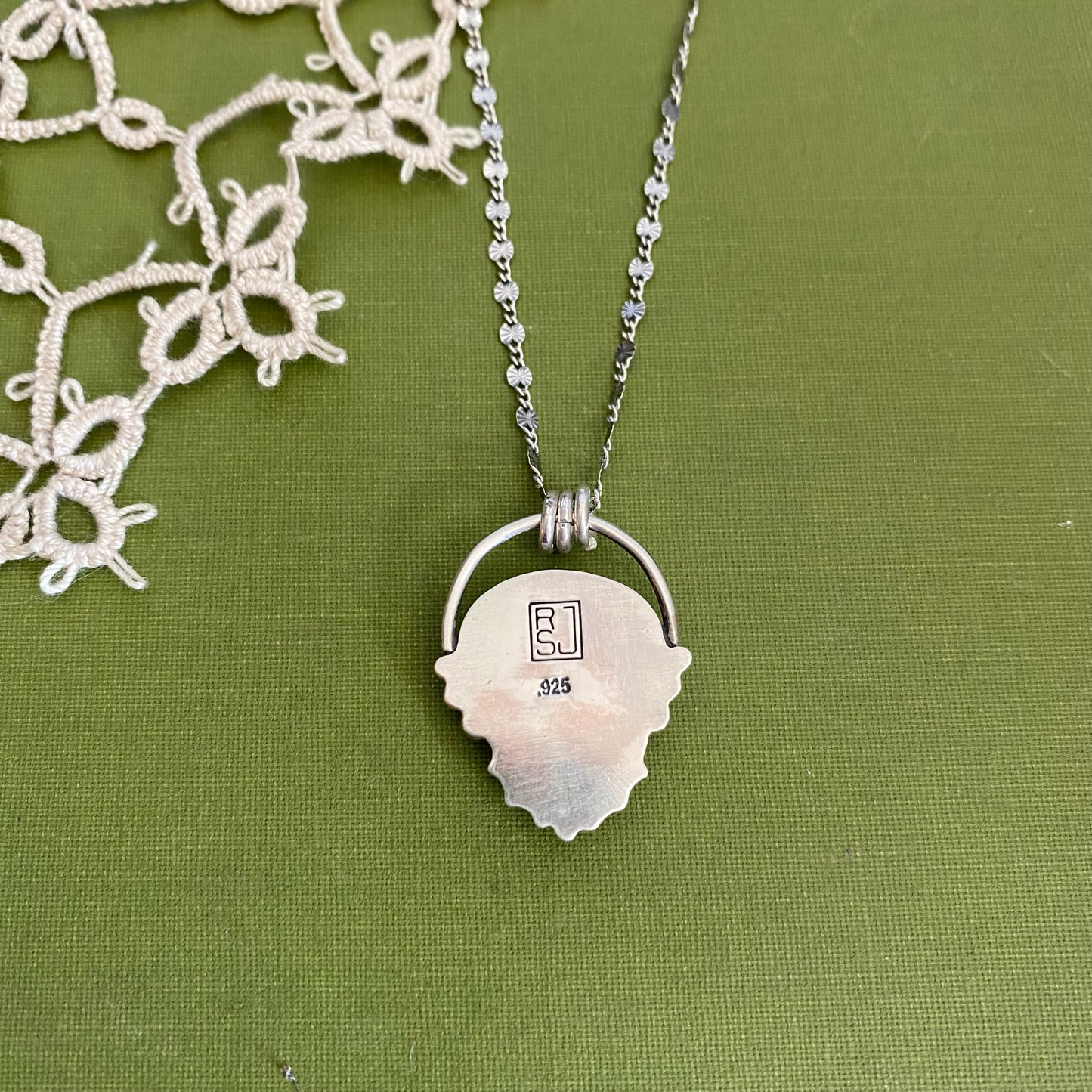 Pilot Mountain Turquoise Pendant