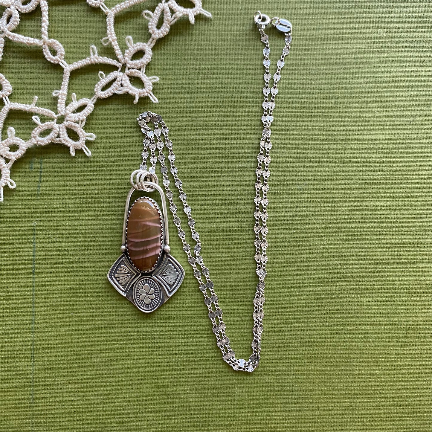 Imperial Jasper Pendant