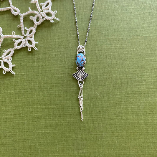 Golden Hills Turquoise Pendant