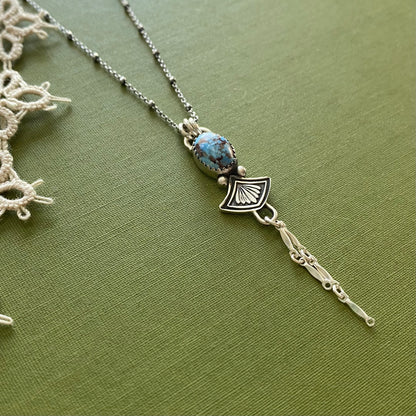 Golden Hills Turquoise Pendant