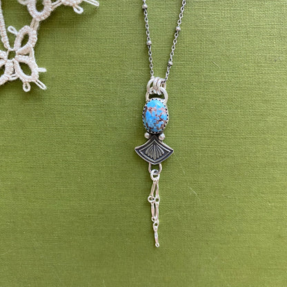 Golden Hills Turquoise Pendant