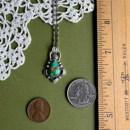 Sonoran Mountain Turquoise Pendant
