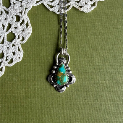 Sonoran Mountain Turquoise Pendant