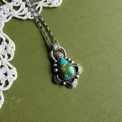 Sonoran Mountain Turquoise Pendant