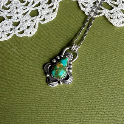 Sonoran Mountain Turquoise Pendant