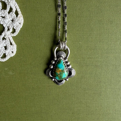 Sonoran Mountain Turquoise Pendant