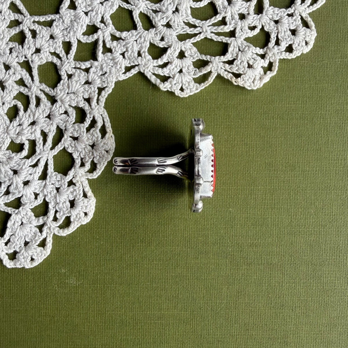 Spiny Oyster Ring Size 7.25