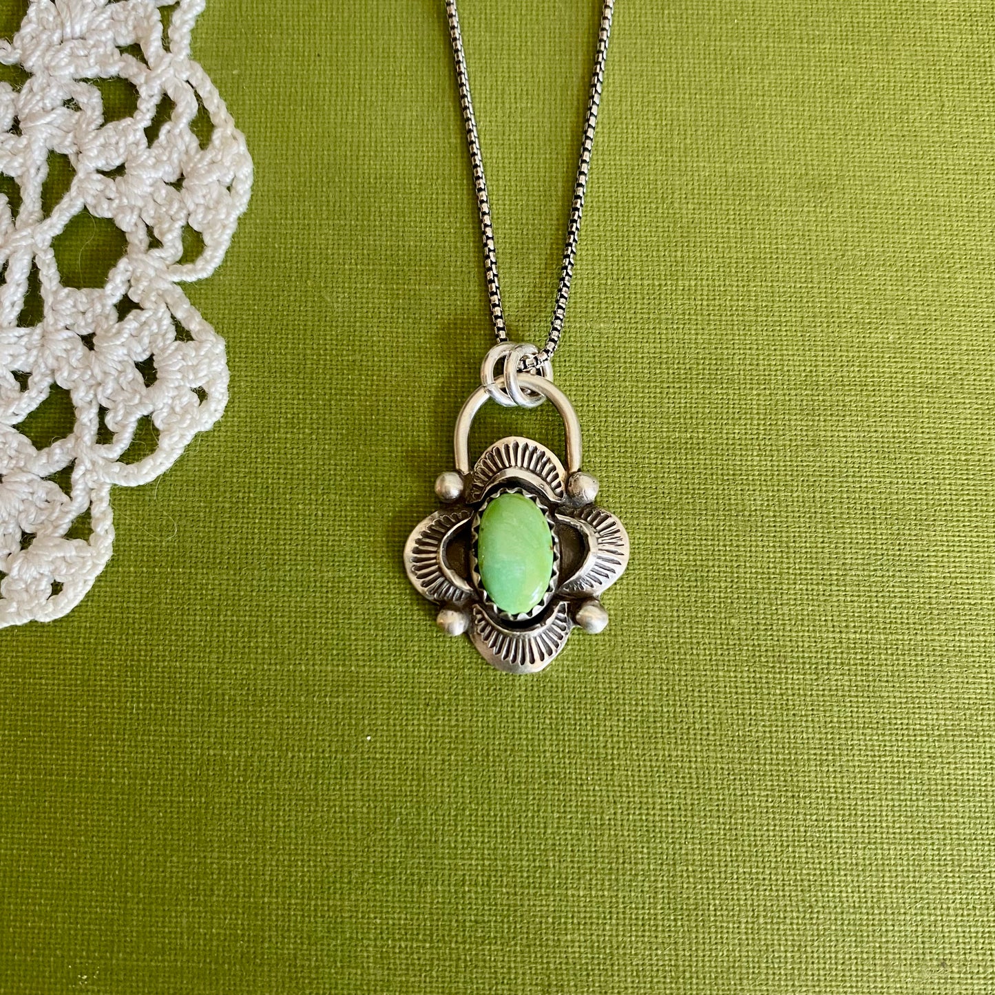 Sonoran Mountain Turquoise Pendant