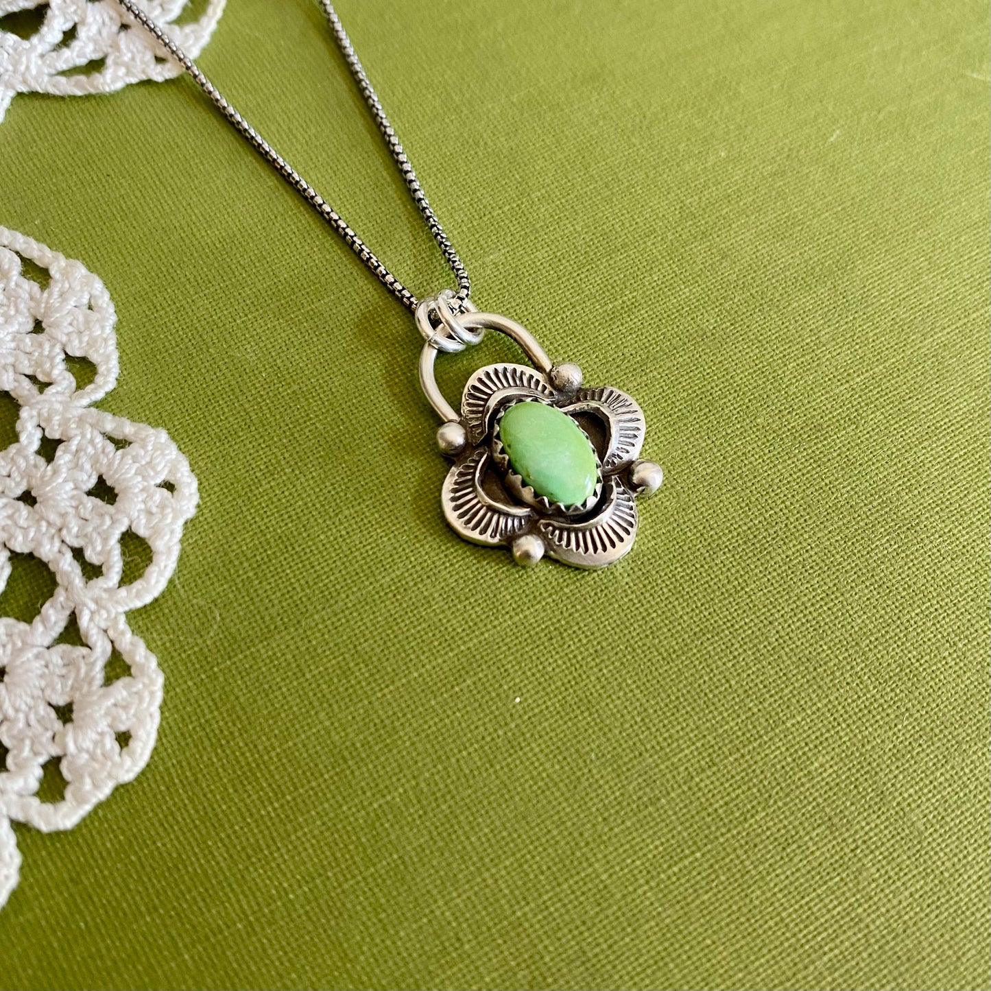 Sonoran Mountain Turquoise Pendant