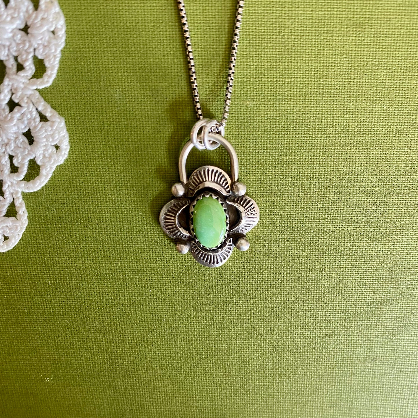 Sonoran Mountain Turquoise Pendant