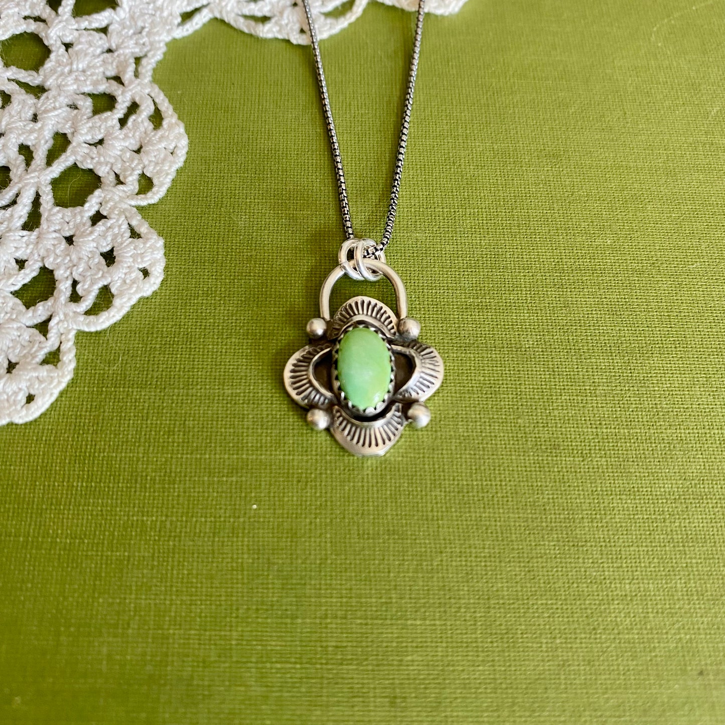 Sonoran Mountain Turquoise Pendant