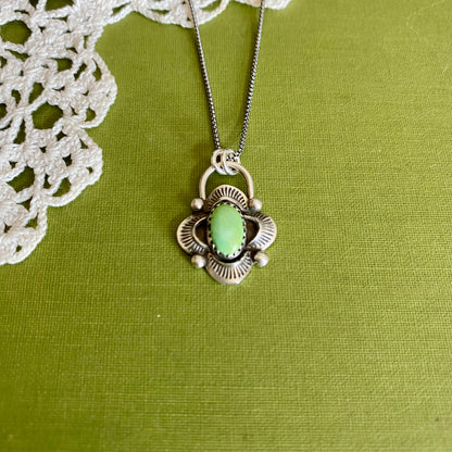 Sonoran Mountain Turquoise Pendant