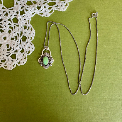 Sonoran Mountain Turquoise Pendant