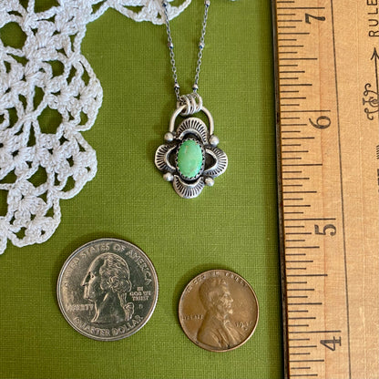 Sonoran Mountain Turquoise Pendant