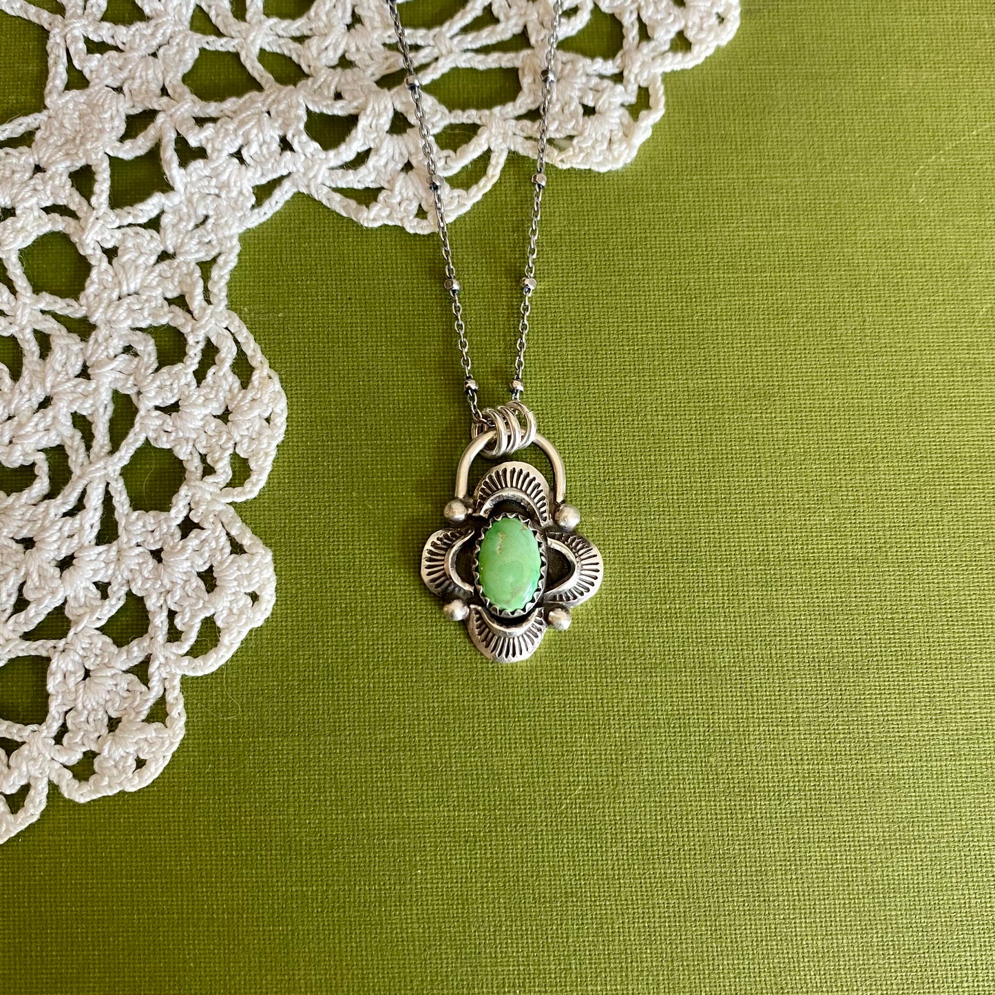 Sonoran Mountain Turquoise Pendant