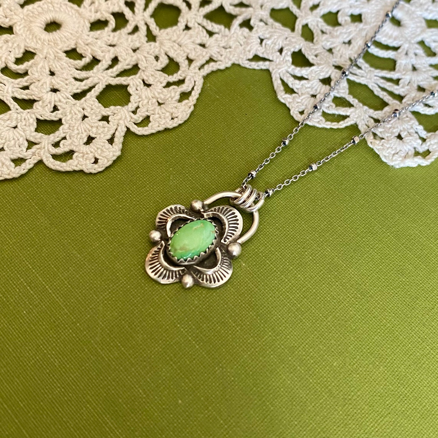 Sonoran Mountain Turquoise Pendant