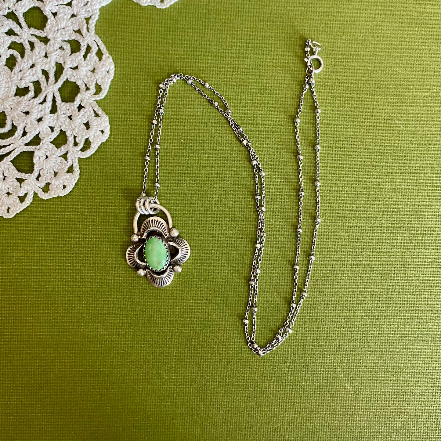 Sonoran Mountain Turquoise Pendant