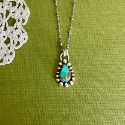 Pilot Mountain Turquoise Pendant