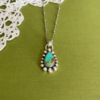 Pilot Mountain Turquoise Pendant