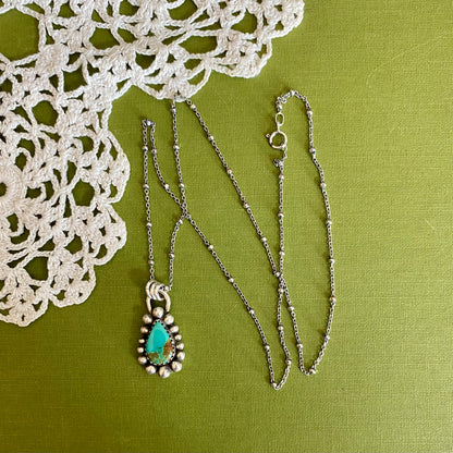 Pilot Mountain Turquoise Pendant